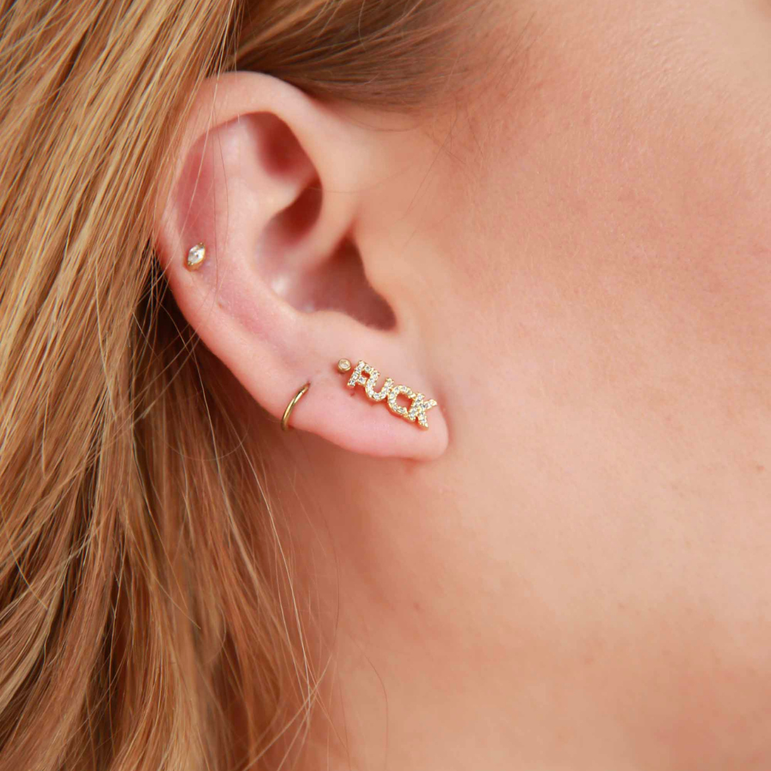 UNFUCKWITHABLE Earrings