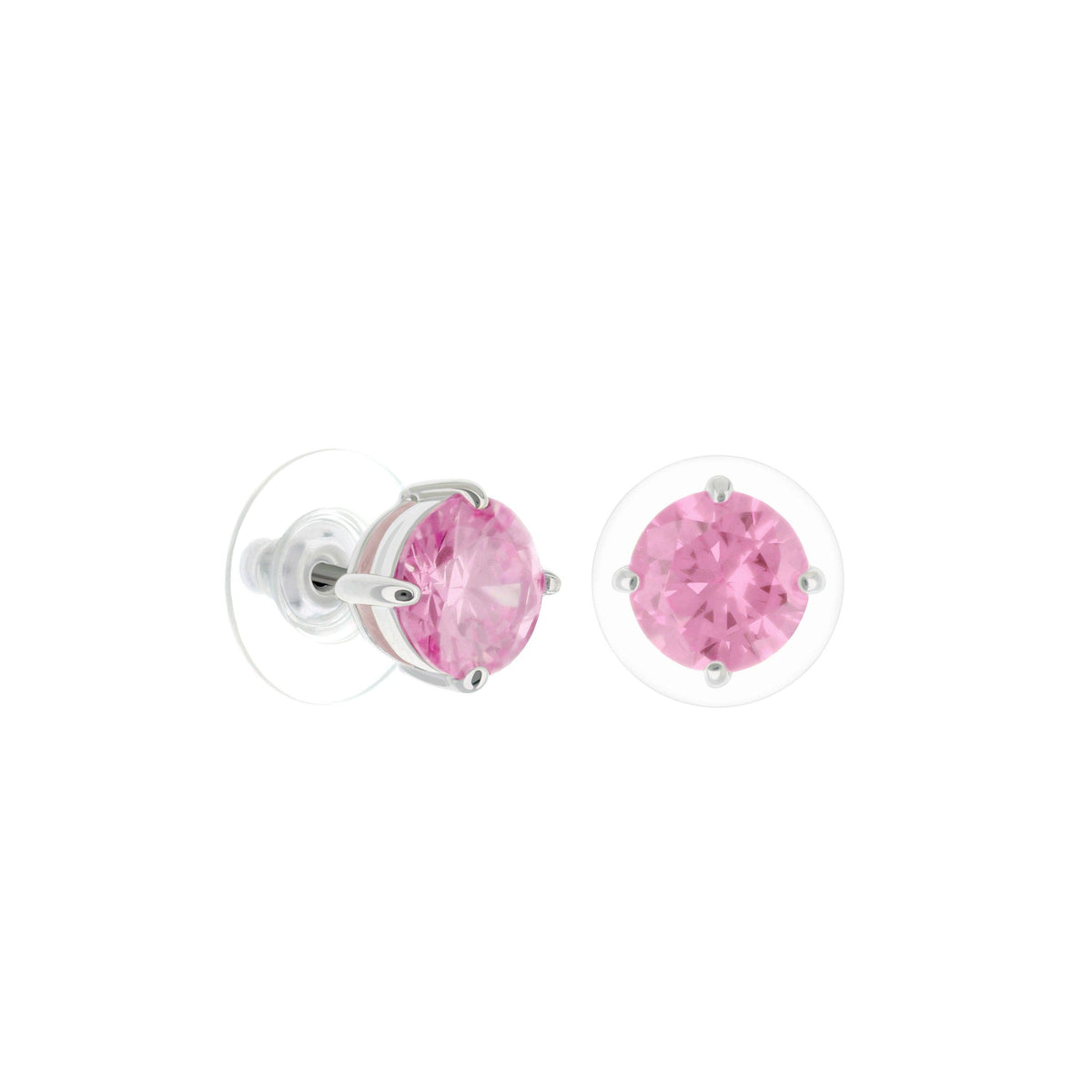 925 Stud Earrings 2 Ct