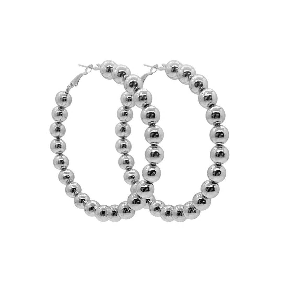 Big Al Silver Earrings