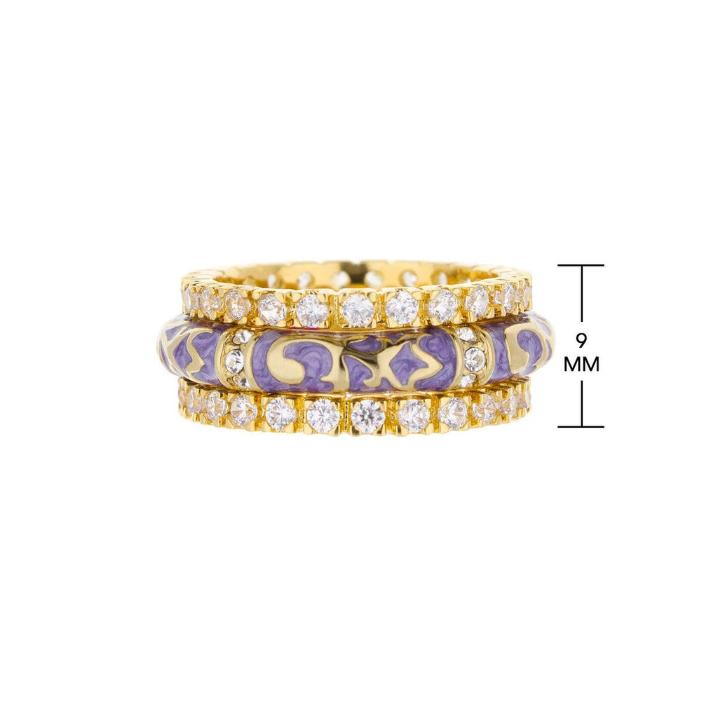 Stackable Fiesta Ring Set