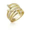 8'  Sabrina Pave Nail Ring
