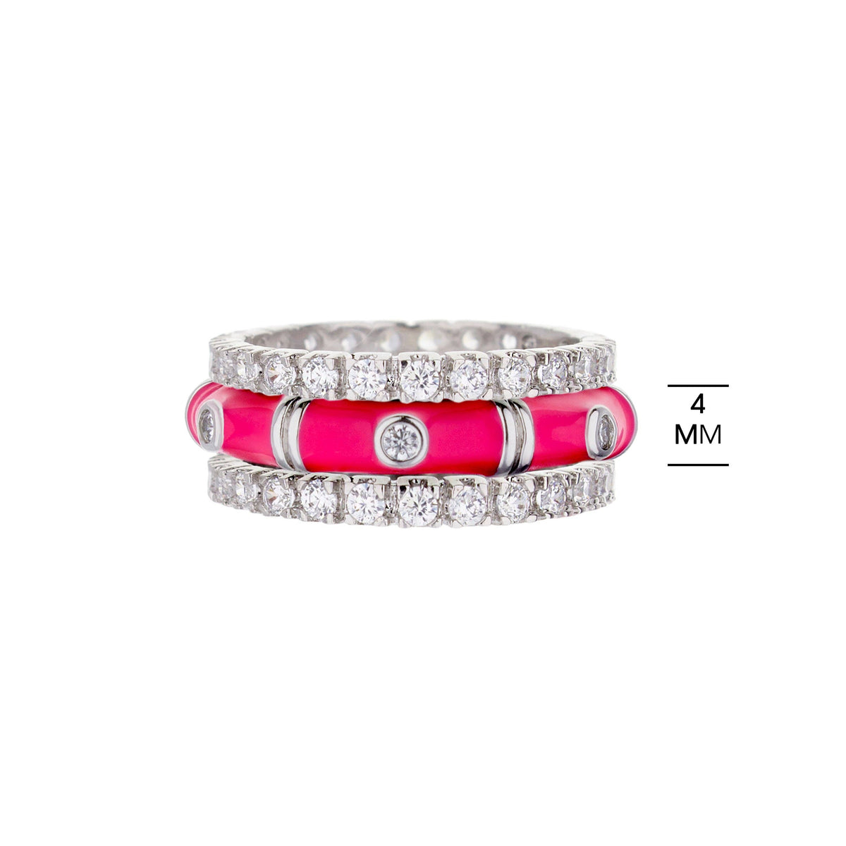 Tiny Dots Ring Set