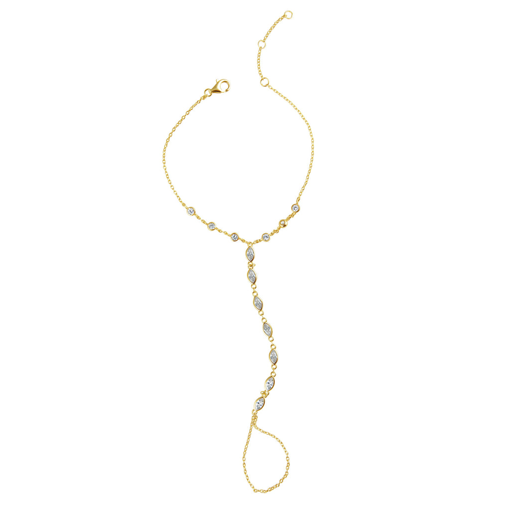 Anastasia Hand Chain Bracelet